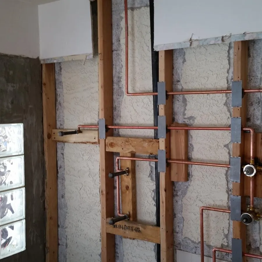 Copper pipe installation for Burst Pipe Repair in Compton